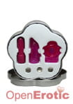 Sky-High Vibrating Couples Set Pink (Scala - ToyJoy)