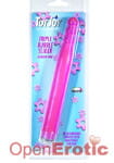 Triple Bubble Slider Vibrator Pink (Scala - ToyJoy)