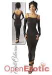 langes Lurexkleid Gr��e S/M (Orion)