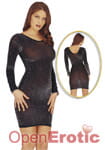 Glanzkleid schwarz Gr��e M/L (Orion)