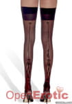 Diamond Girl Thigh High black (Hustler Lingerie)