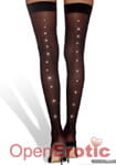 Bling Bling Thigh High black (Hustler Lingerie)