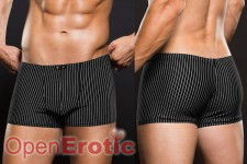 Boxer with Pinstripe M/L - Black