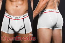 Lowrise Mesh Trunk S/M - White