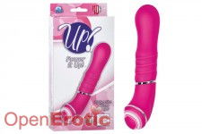 Power It Up! -10-Function Silicone Massager - Pink