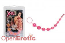 X-10 Beads - pink