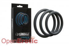 OptiMALE - 3 C-Ring Set - Thin - Slate