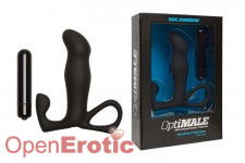 OptiMALE - Vibrating P-Massager - Black