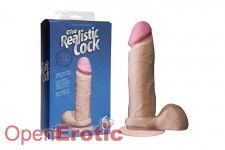 The Realistic Cock - UR3 Slim - 6 Inch  - White