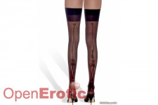 Diamond Girl Thigh High black