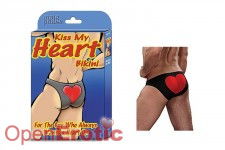 Kiss My Heart Bikini - Black