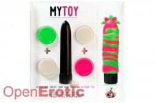 Vibrator green-pink