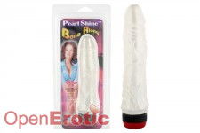 Pearl Shine 7 Zoll Vibrator - White