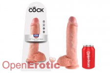 10 Inch Cock - with Balls - Skin