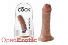 6 Inch Cock - Tan