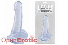 Basix Rubber Works - 8 Inch Suction Cup Dong