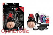 PDX Elite Ass-gasm Vibrating Kit