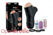 PDX Elite Double Penetration Vibrating