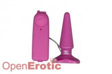 Funky vibrating Buttplug - Pink