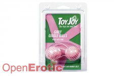 Girly Giggle Balls - Tickly Soft Pink