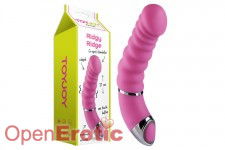 Ridgy Ridge Vibrator - Pink