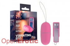 40 Speed Remote Vibrating Egg - Pink