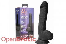 6,5 Inch Realistic Dildo - Black