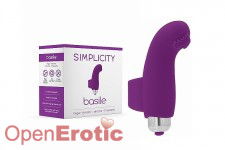 Basile - Finger Vibrator - Purple