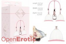 Breast Pump Set Large - Rose Gold