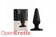 Butt Plug - Basic - 3 Inch - Black