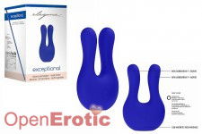 Dual Motor Clitoral Stimulator - Exceptional - Blue