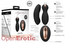 Dual Vibrating Toy - Purity - Black