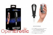 E-Stimulation Butt Plug - Black