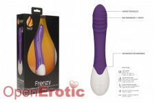 Frenzy - Rechargeable Heating G-Spot Vibrator - Purple