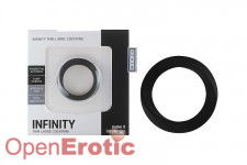 Infinity - Thin - Large Cockring - Black