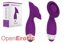 Lace -Clitoral Vibrator - Purple