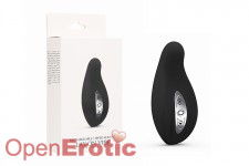 Rechargeable 7 Speed Silicone Lay-On Vibe - Black