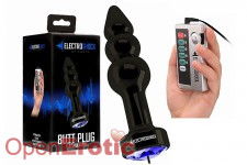 Ribbed Butt Plug - Gun Grey