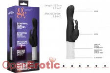 Rotating Rabbit Vibrator - Black