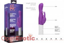 Rotating Rabbit Vibrator - Purple