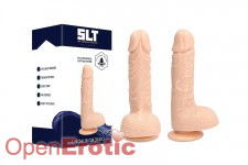 Self Lubricant Dildo 7 Inch - Flesh