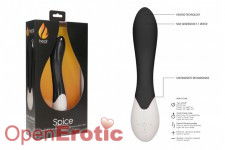 Spice - Rechargeable Heating G-Spot Vibrator - Black