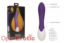 Spice - Rechargeable Heating G-Spot Vibrator - Purple