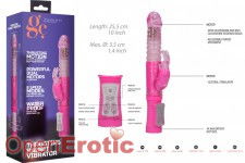 Thrusting Rabbit Vibrator - Pink