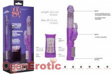 Thrusting Rabbit Vibrator - Purple