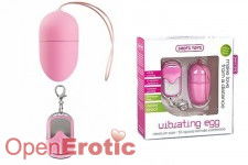 Vibrating Egg Pink - Medium Size