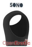No. 45 - Cockring with Ball Strap - Black (SONO) No. 45 - Cockring with Ball Strap - Black (SONO)