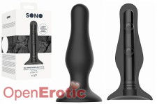 No. 67 - Self Penetrating Butt Plug- Black