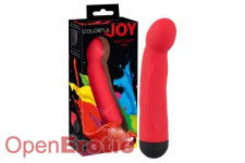 Colorful Joy Red G-Spot Vibe