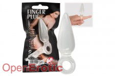 Finger Plug - clear